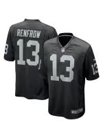 Las Vegas Raiders Hunter Renfrow Nike Black Gamer Jersey