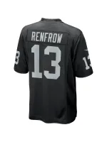 Las Vegas Raiders Hunter Renfrow Nike Black Gamer Jersey