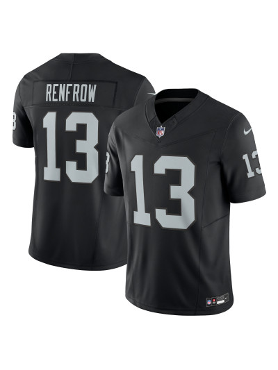 Las Vegas Raiders Hunter Renfrow Nike Black Vapor FUSE Limited Jersey 01