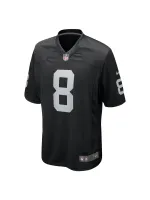 Las Vegas Raiders Josh Jacobs Nike Black Game Jersey
