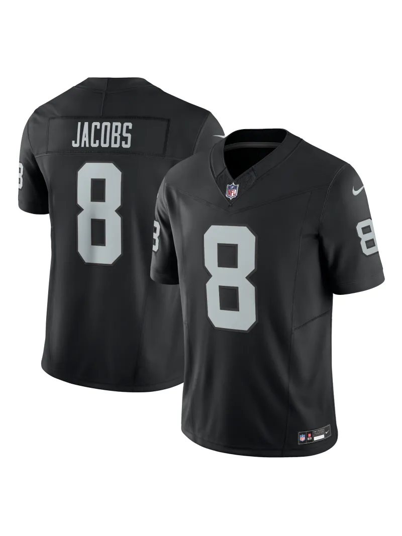 Las Vegas Raiders Josh Jacobs Nike Black Vapor FUSE Limited Jersey