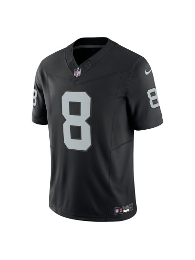 Las Vegas Raiders Josh Jacobs Nike Black Vapor FUSE Limited Jersey 02