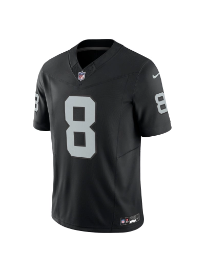 Las Vegas Raiders Josh Jacobs Nike Black Vapor FUSE Limited Jersey 02