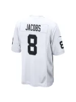 Las Vegas Raiders Josh Jacobs Nike White Player Jersey
