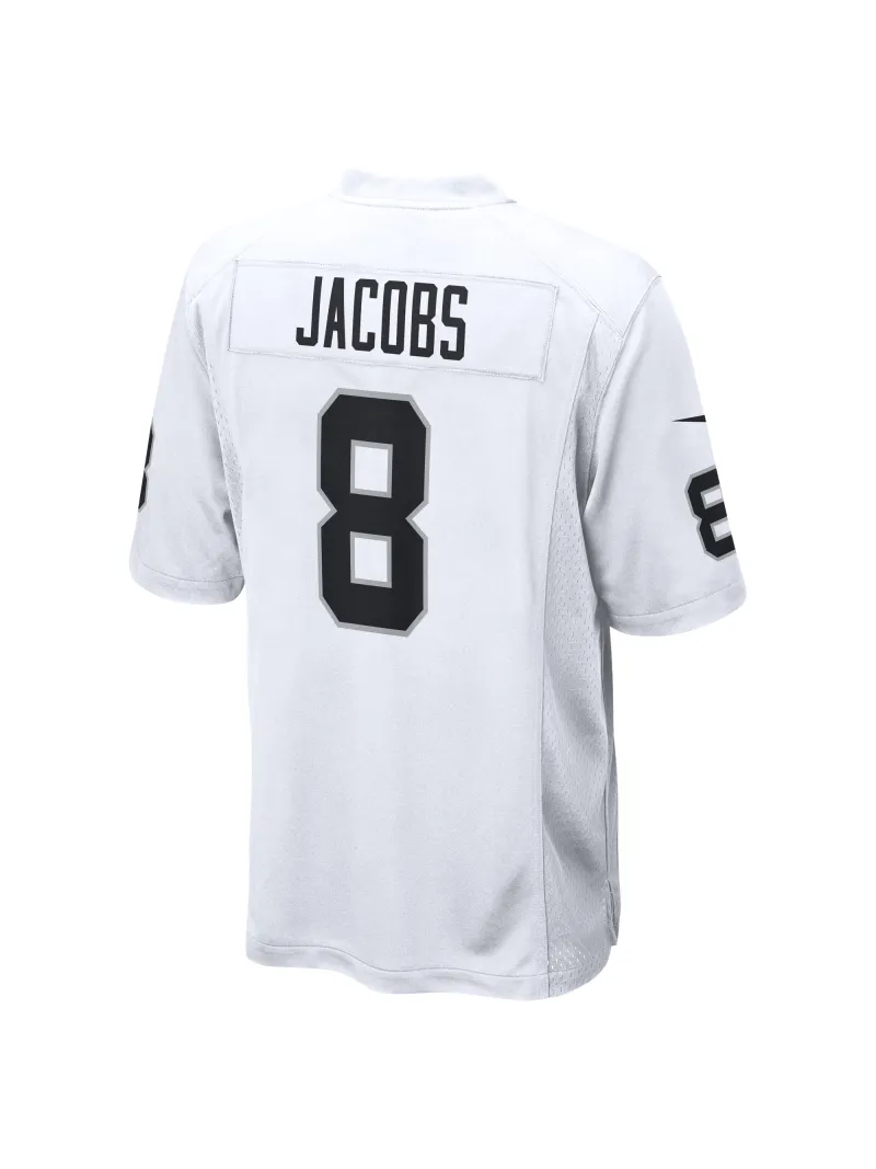 Las Vegas Raiders Josh Jacobs Nike White Player Jersey