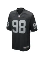 Las Vegas Raiders Maxx Crosby Nike Black Game Jersey