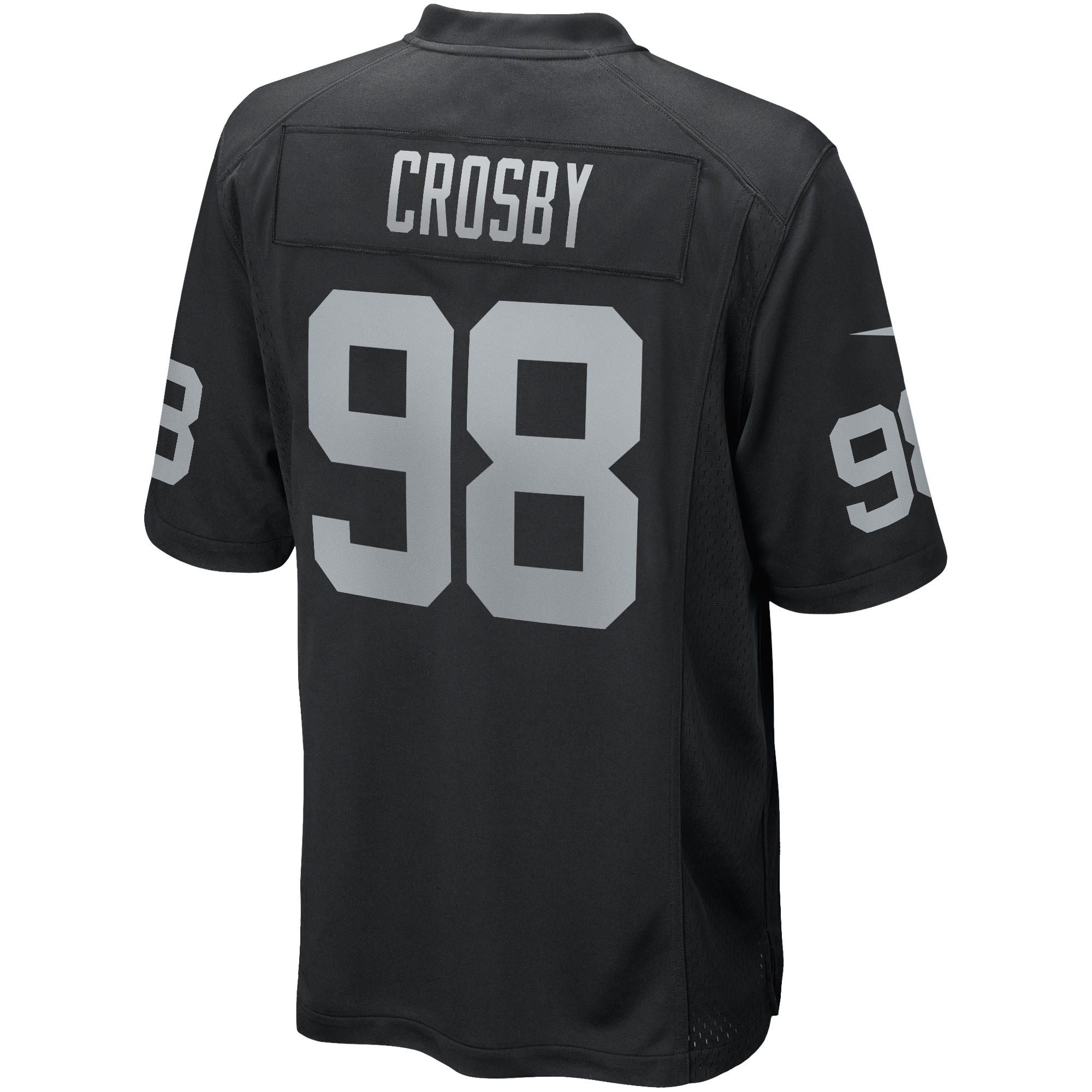 Las Vegas Raiders Maxx Crosby Nike Black Game Jersey