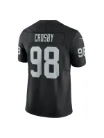 Las Vegas Raiders Maxx Crosby Nike Black Vapor FUSE Limited Jersey