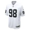 Las Vegas Raiders Maxx Crosby Nike White Game Jersey