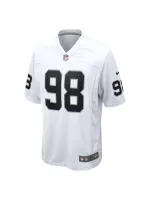Las Vegas Raiders Maxx Crosby Nike White Game Jersey