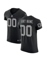 Las Vegas Raiders Nike Black Vapor Untouchable Custom Elite Jersey