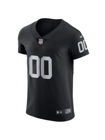 Las Vegas Raiders Nike Black Vapor Untouchable Custom Elite Jersey 02