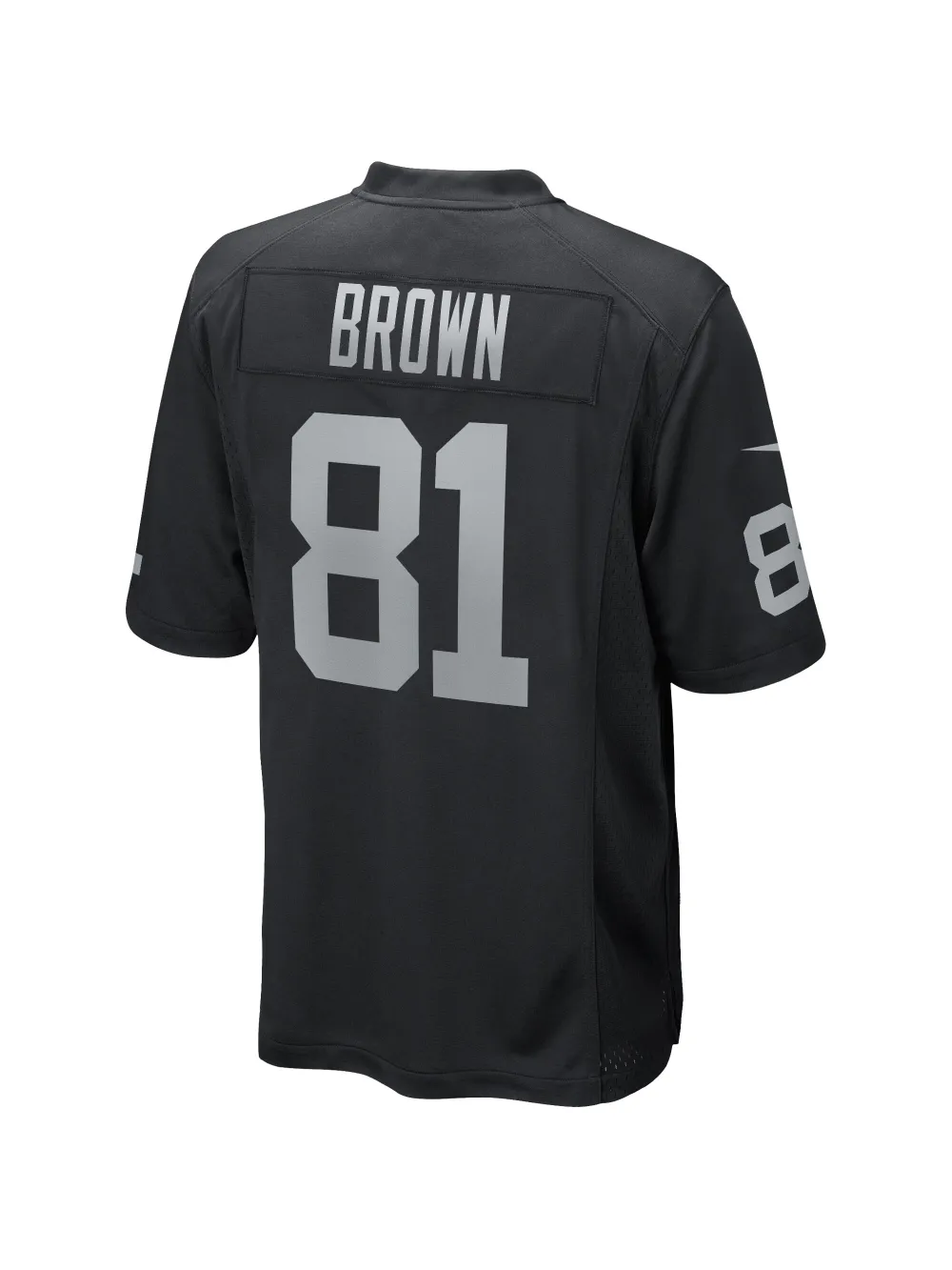 Las Vegas Raiders Tim Brown Nike Black Game Retired Player Jersey