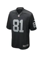 Las Vegas Raiders Tim Brown Nike Black Game Retired Player Jersey