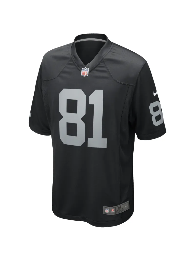 Las Vegas Raiders Tim Brown Nike Black Game Retired Player Jersey