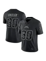 Los Angeles Chargers Austin Ekeler Nike Black RFLCTV Limited Edition Jersey