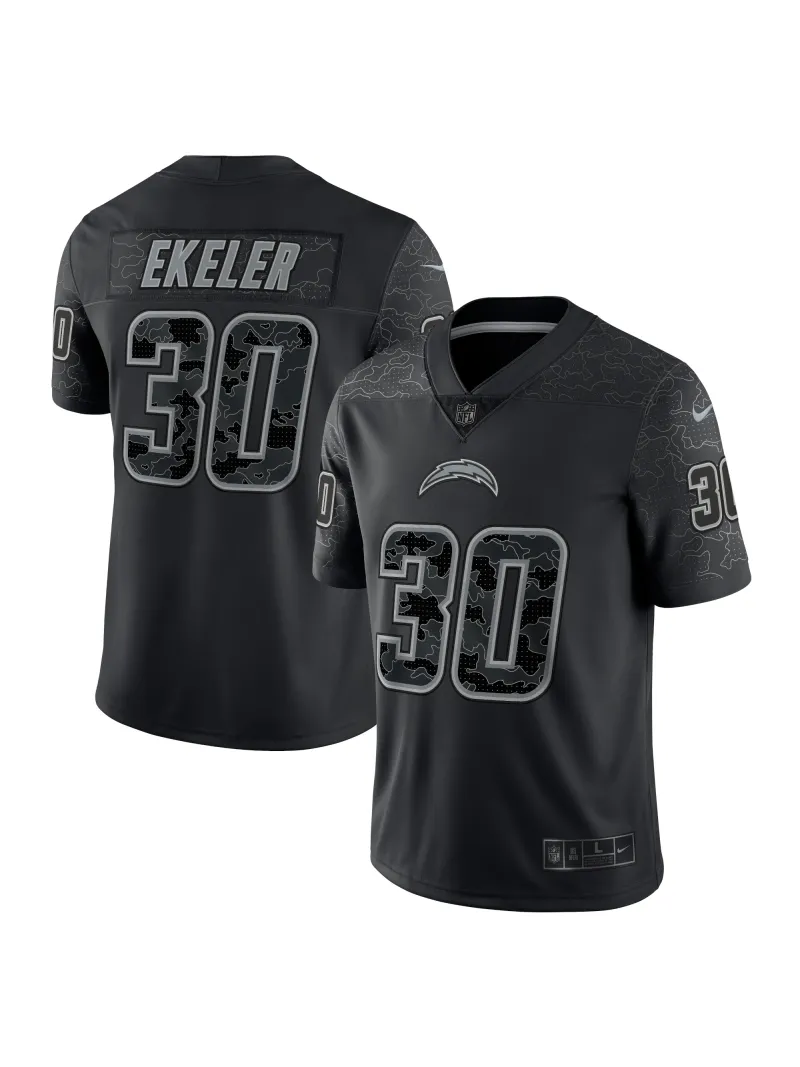 Los Angeles Chargers Austin Ekeler Nike Black RFLCTV Limited Edition Jersey