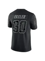 Los Angeles Chargers Austin Ekeler Nike Black RFLCTV Limited Edition Jersey
