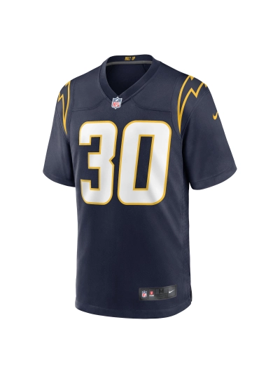 Los Angeles Chargers Austin Ekeler Nike Navy Game Jersey 02