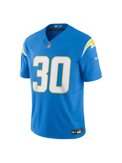 Los Angeles Chargers Austin Ekeler Nike Powder Blue Vapor FUSE Limited Jersey 02