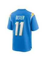 Los Angeles Chargers Cameron Dicker Nike Powder Blue Game Jersey