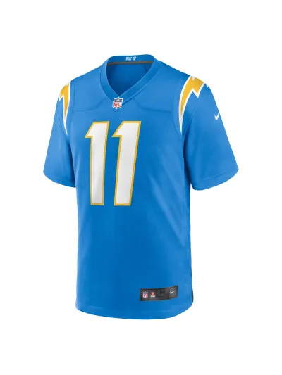 Los Angeles Chargers Cameron Dicker Nike Powder Blue Game Jersey 02