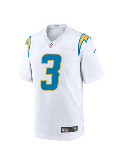 Los Angeles Chargers Derwin James Jr. Nike White Game Jersey 02