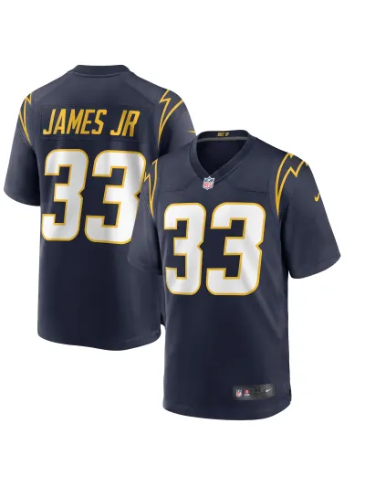 Los Angeles Chargers Derwin James Nike Navy Alternate Game Jersey 01