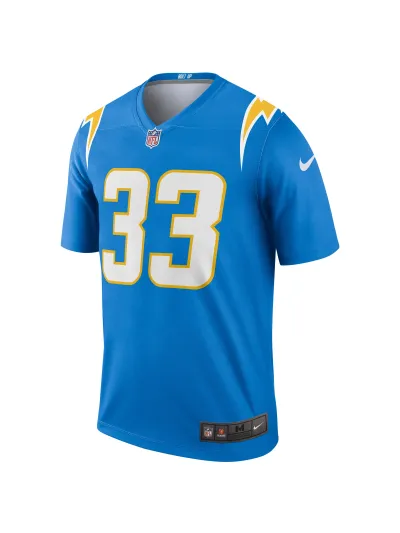 Los Angeles Chargers Derwin James Nike Powder Blue Legends Jersey 02