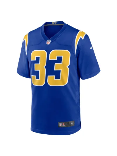Los Angeles Chargers Derwin James Nike Royal Second Alternate Jersey 02