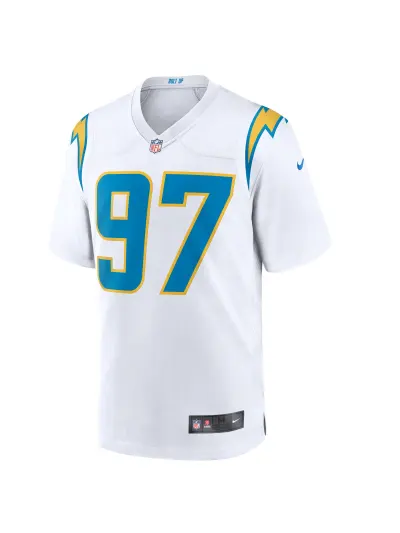 Los Angeles Chargers Joey Bosa Nike White Game Jersey 02