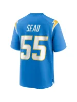 Los Angeles Chargers Junior Seau Nike Powder Blue Game Retired Player Jersey