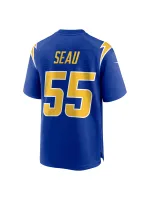 Los Angeles Chargers Junior Seau Nike Royals Retired Players Alternate Game Jersey