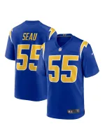 Los Angeles Chargers Junior Seau Nike Royals Retired Players Alternate Game Jersey