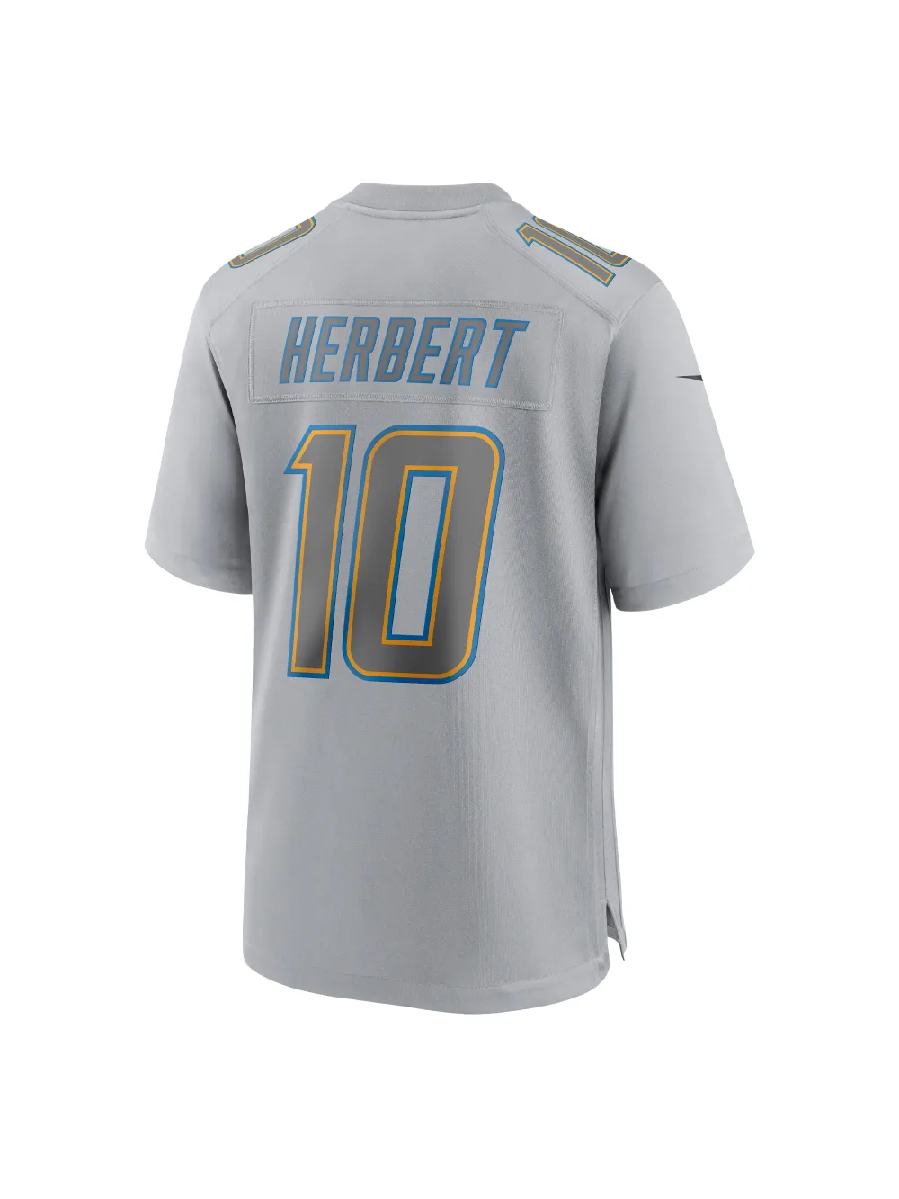 Los Angeles Chargers Justin Herbert Nike Gray Stylish Game Jersey