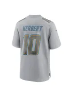 Los Angeles Chargers Justin Herbert Nike Gray Stylish Game Jersey