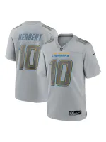 Los Angeles Chargers Justin Herbert Nike Gray Stylish Game Jersey