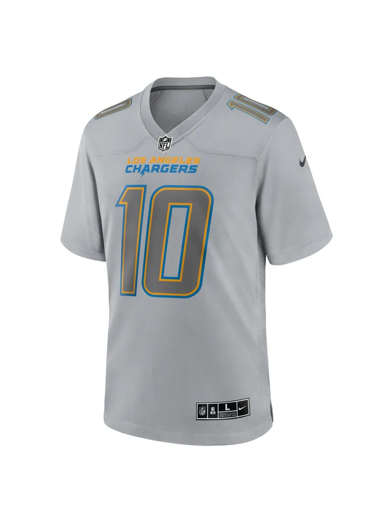 Los Angeles Chargers Justin Herbert Nike Gray Stylish Game Jersey