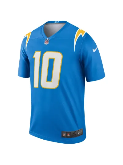 Los Angeles Chargers Justin Herbert Nike Powder Blue Legends Jersey 02