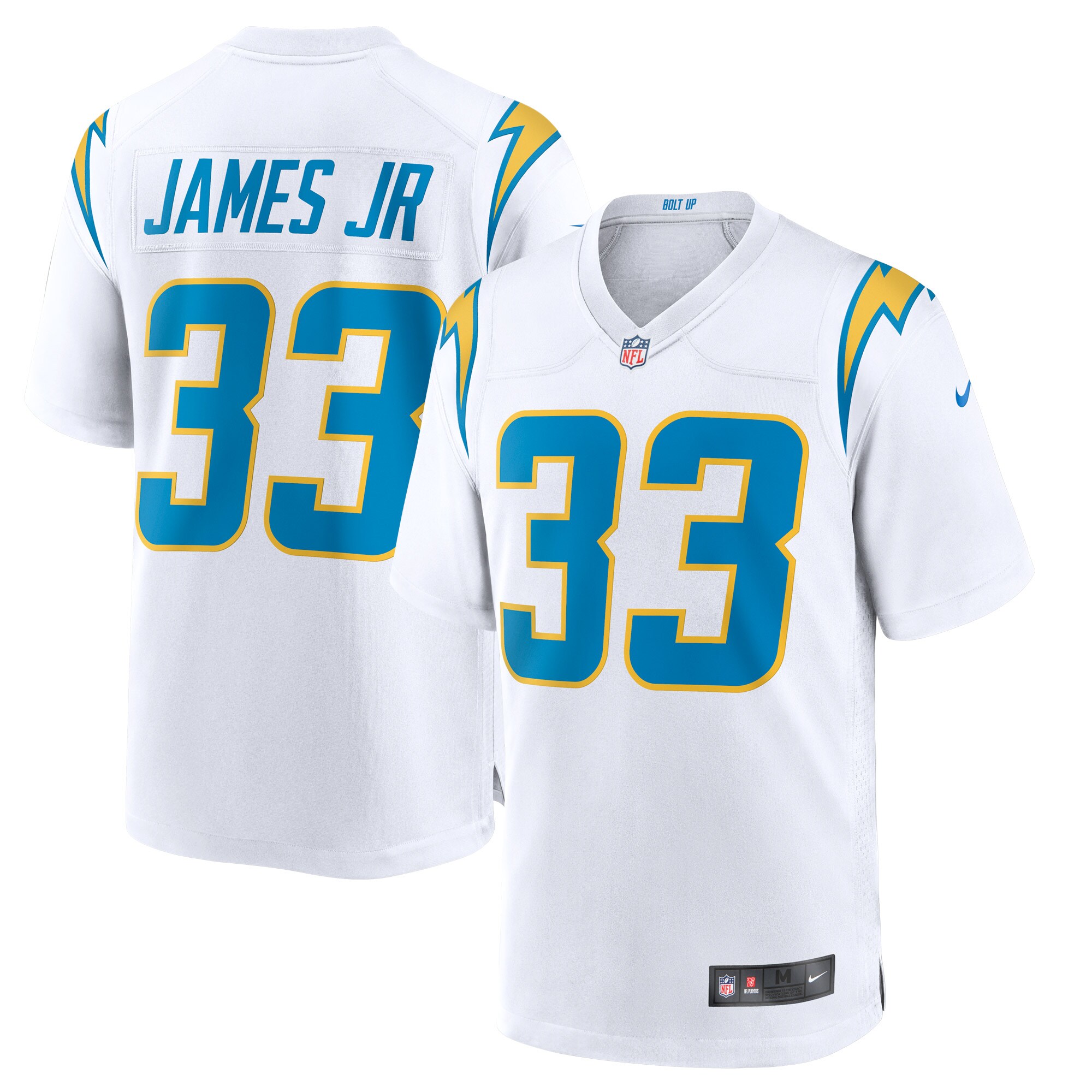 Los Angeles Chargers Derwin James Nike White Game Jersey