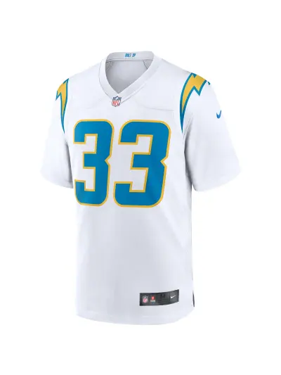 Los Angeles Chargers Derwin James Nike White Game Jersey 02