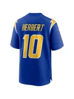 Los Angeles Chargers Justin Herbert Nike Royals Second Alternate Game Jersey