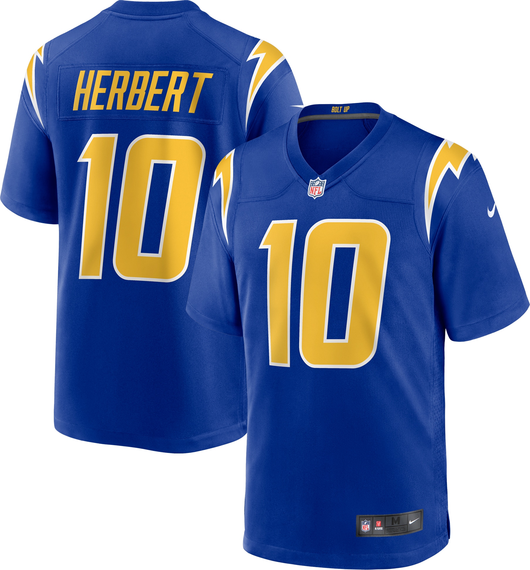 Los Angeles Chargers Justin Herbert Nike Royals Second Alternate Game Jersey