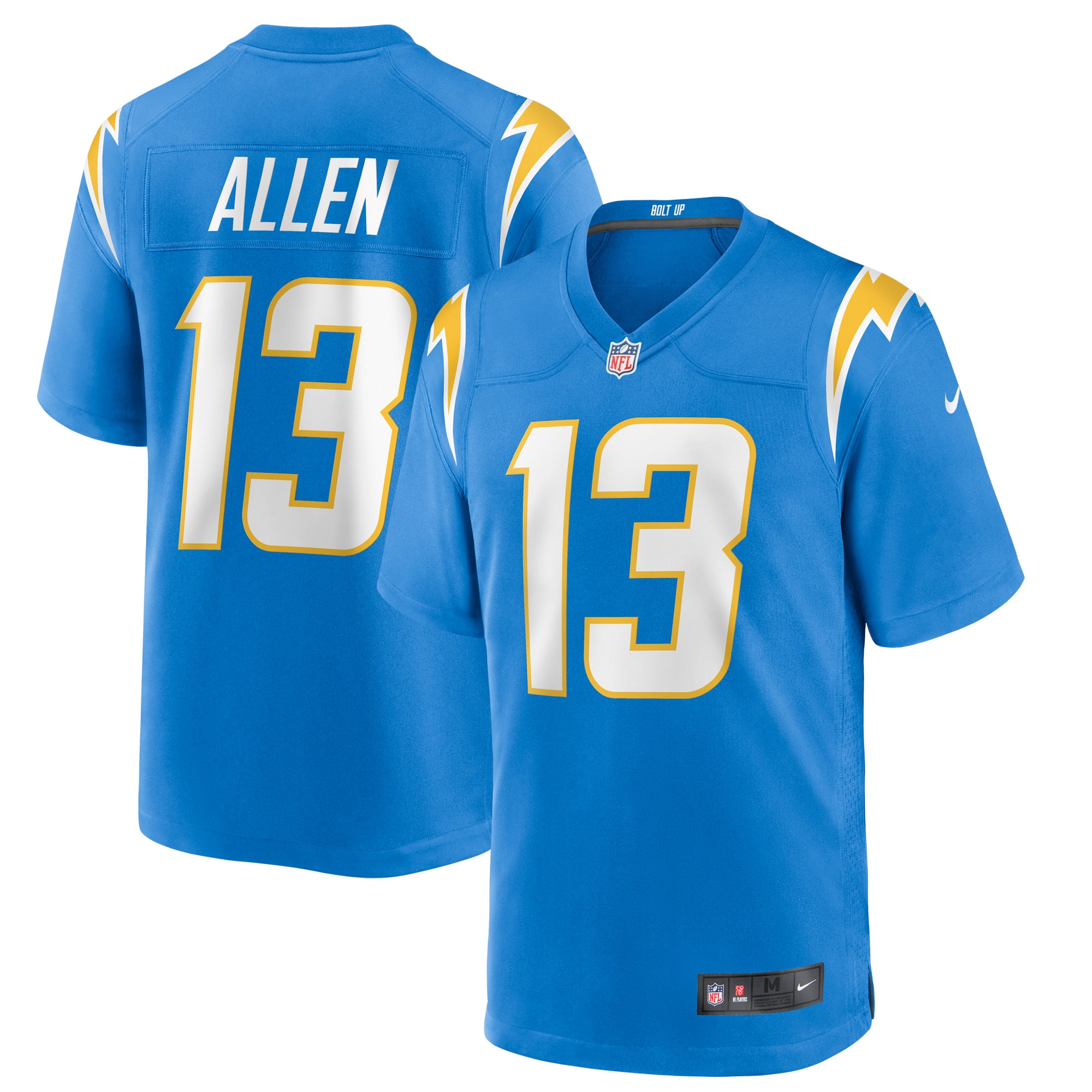 Los Angeles Chargers Keenan Allen Nike Powder Blue Player Jersey
