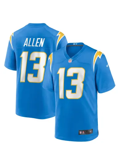 Los Angeles Chargers Keenan Allen Nike Powder Blue Player Jersey 01