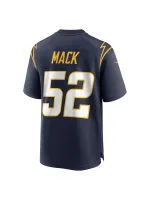 Los Angeles Chargers Khalil Mack Navy Alternate Game Jersey
