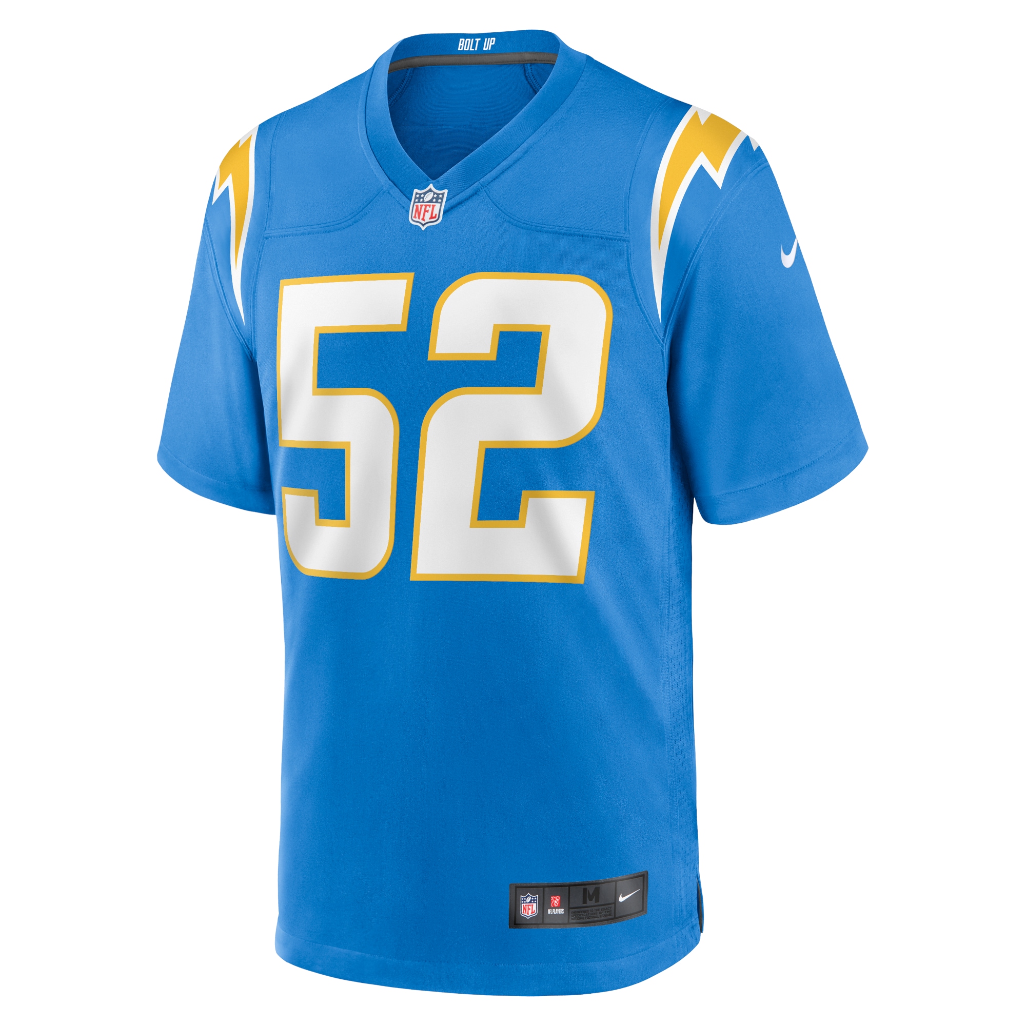 Los Angeles Chargers Khalil Mack Nike Powder Blue Game Jersey