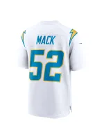 Los Angeles Chargers Khalil Mack Nike White Game Jersey