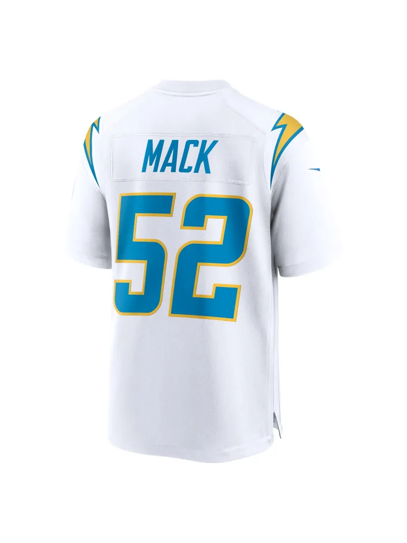 Los Angeles Chargers Khalil Mack Nike White Game Jersey
