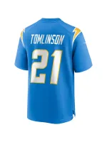 Los Angeles Chargers LaDainian Tomlinson Nike Powder Blue Game Retired Jersey